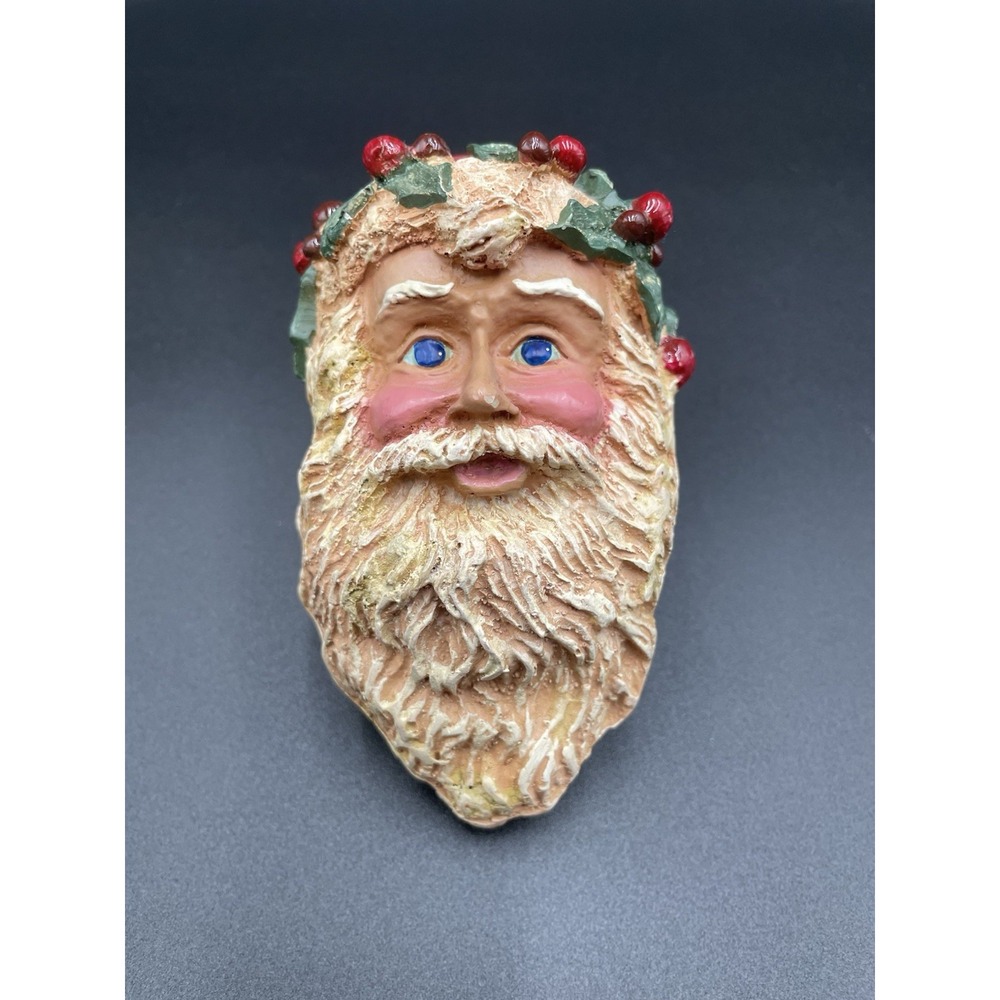 Vintage‎ Christmas Ornament Santa Claus Spirit of Christmas